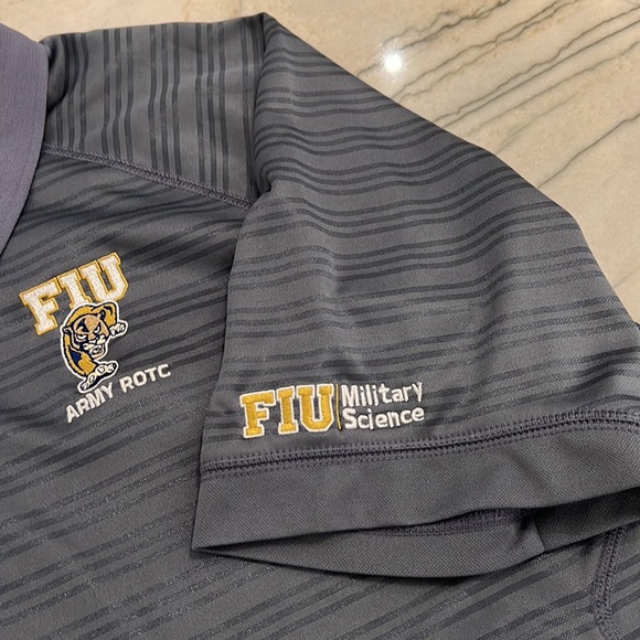 Adidas Climalite FIU Army ROTC Short Sleeved Shirt - Picture 5 of 10